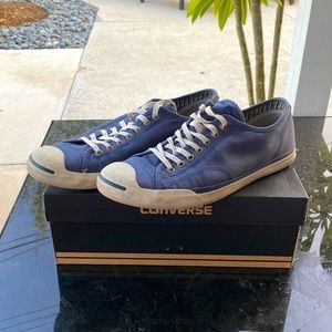 Converse Jack Purcell Navy Sneakers Men’s size 11